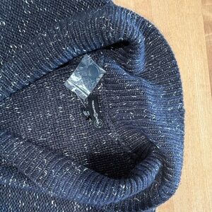 Treasure & Bond Navy Turtleneck Sweater